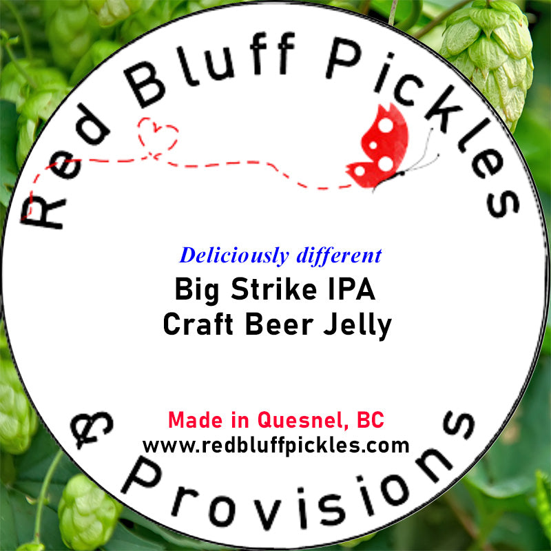 Craft Beer Jelly: Barkerville Brewery Company's "Big Strike IPA"