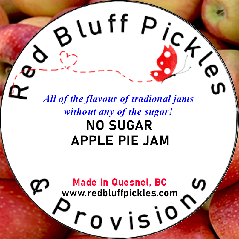 **No Sugar** Apple Pie Jam