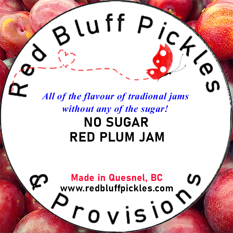 ** No Sugar ** Red Plum Jam