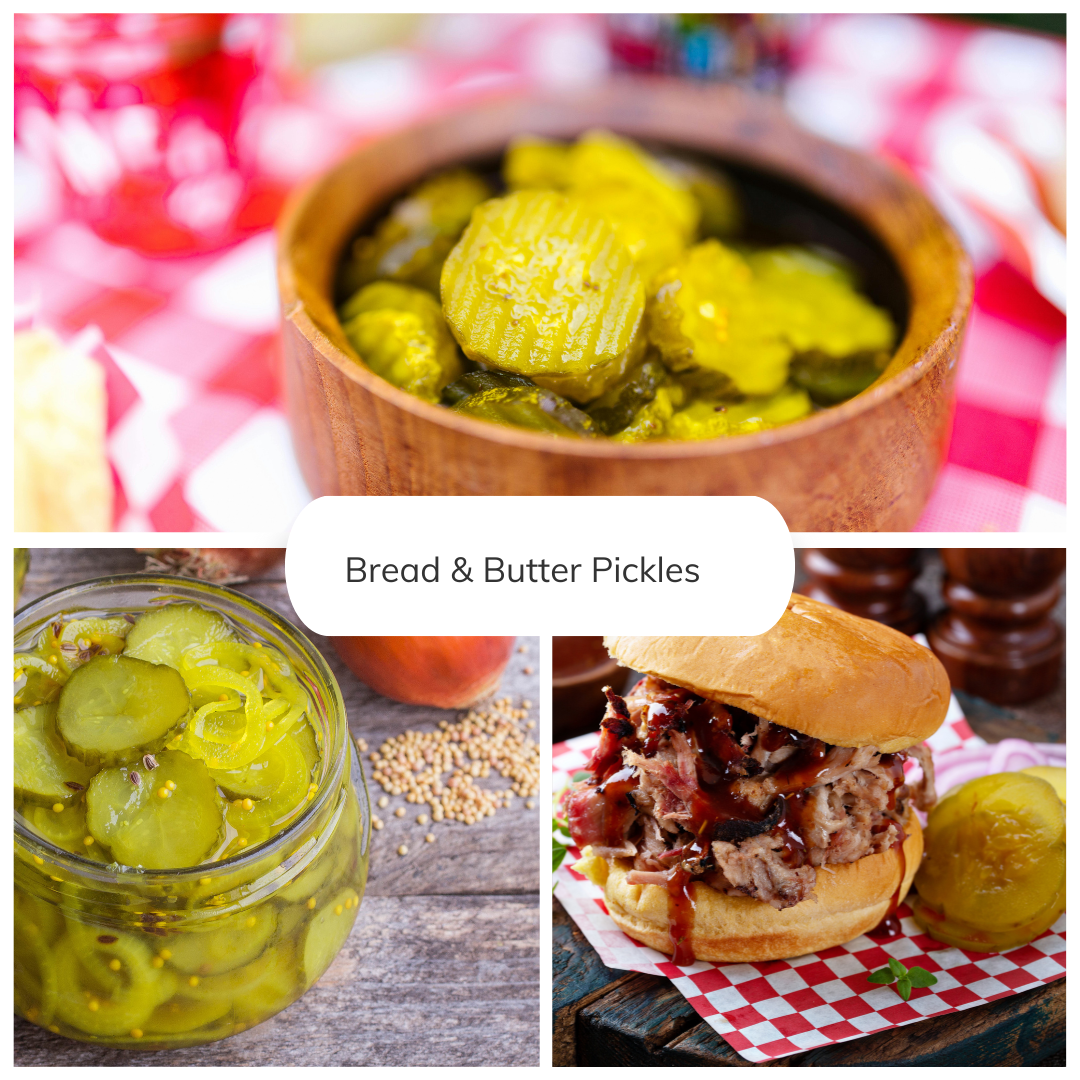 Sweet & Spicy Bread & Butter Pickles