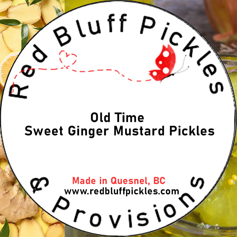 Old Time Sweet Ginger Mustard Pickles