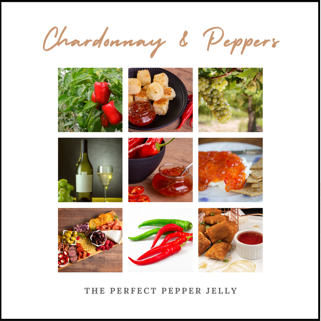 Chardonnay & Thai Pepper Jelly  (Medium Heat)
