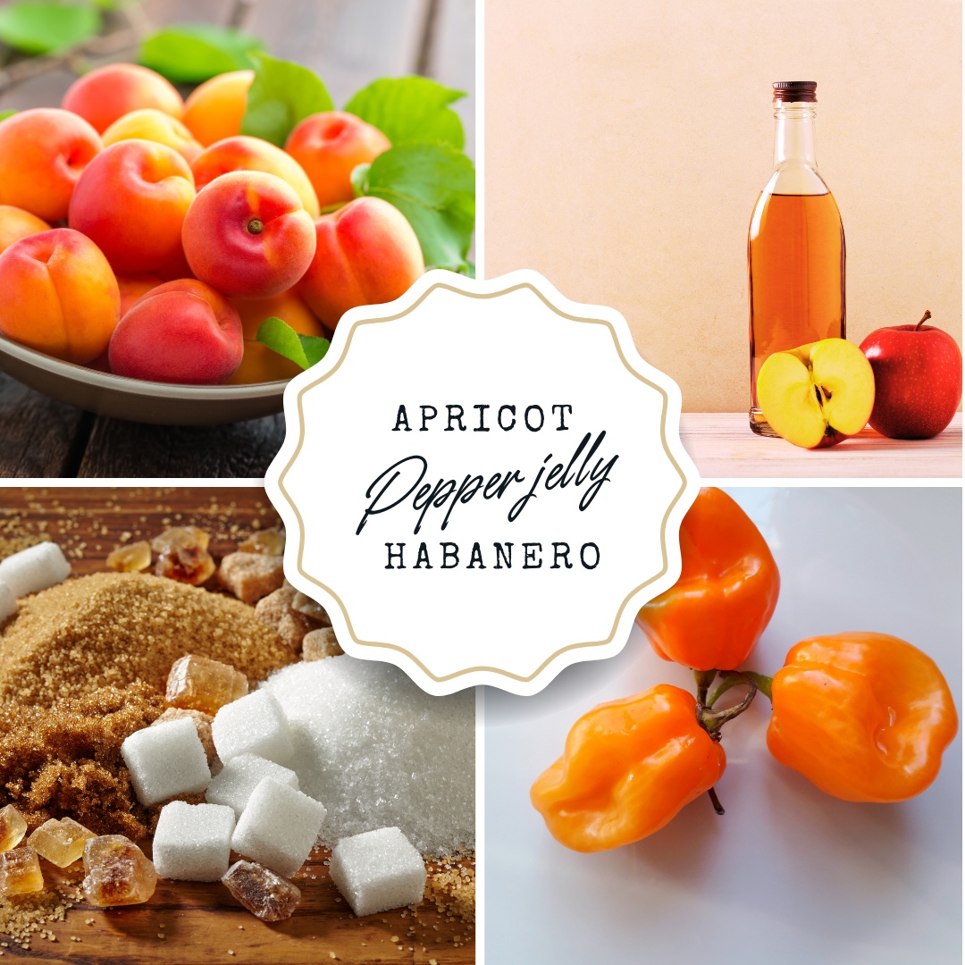Apricot & Habanero Pepper Jelly (HOT)