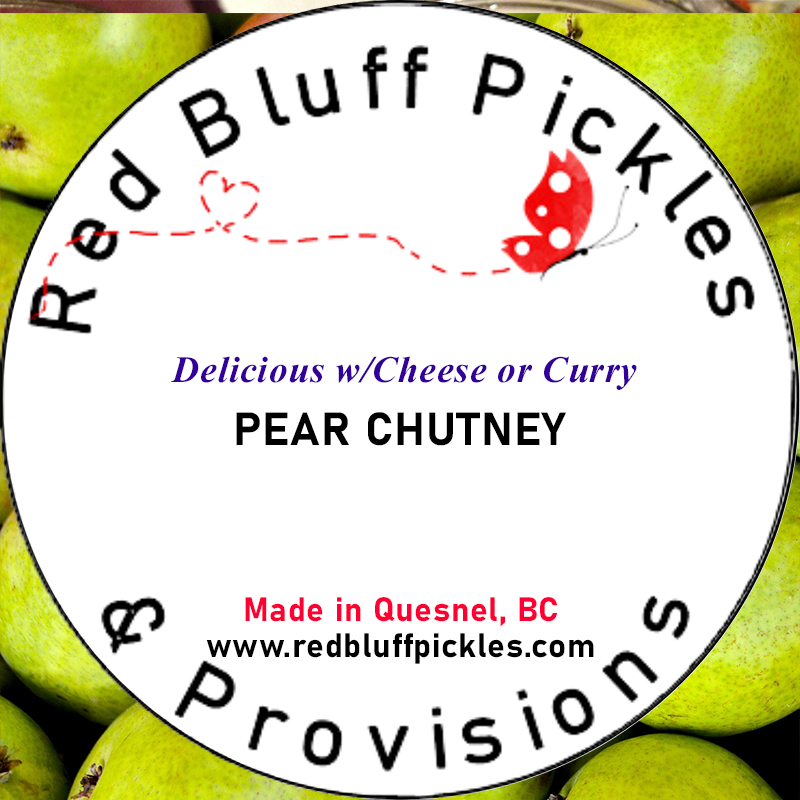 Pear & Ginger Chutney