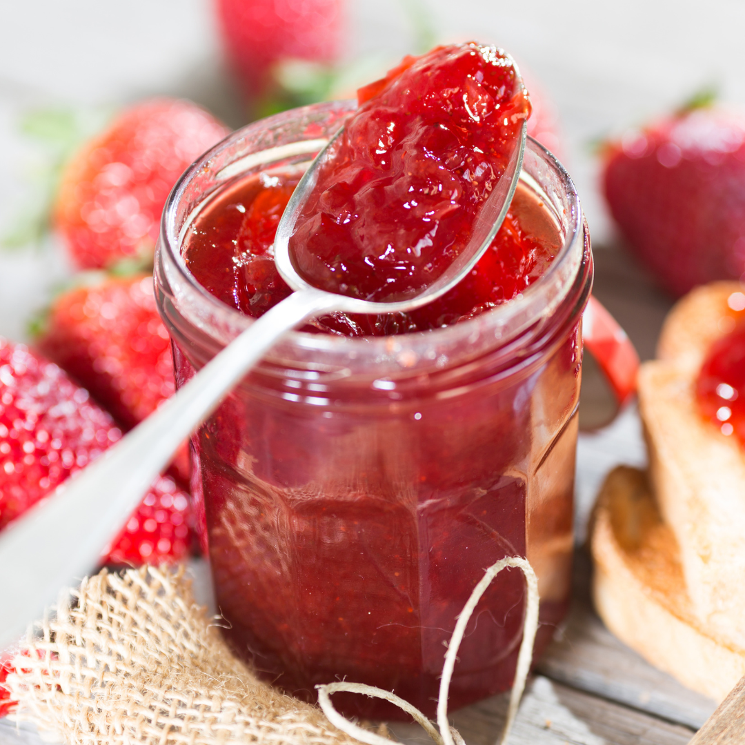 **No Sugar**  Strawberry Jam