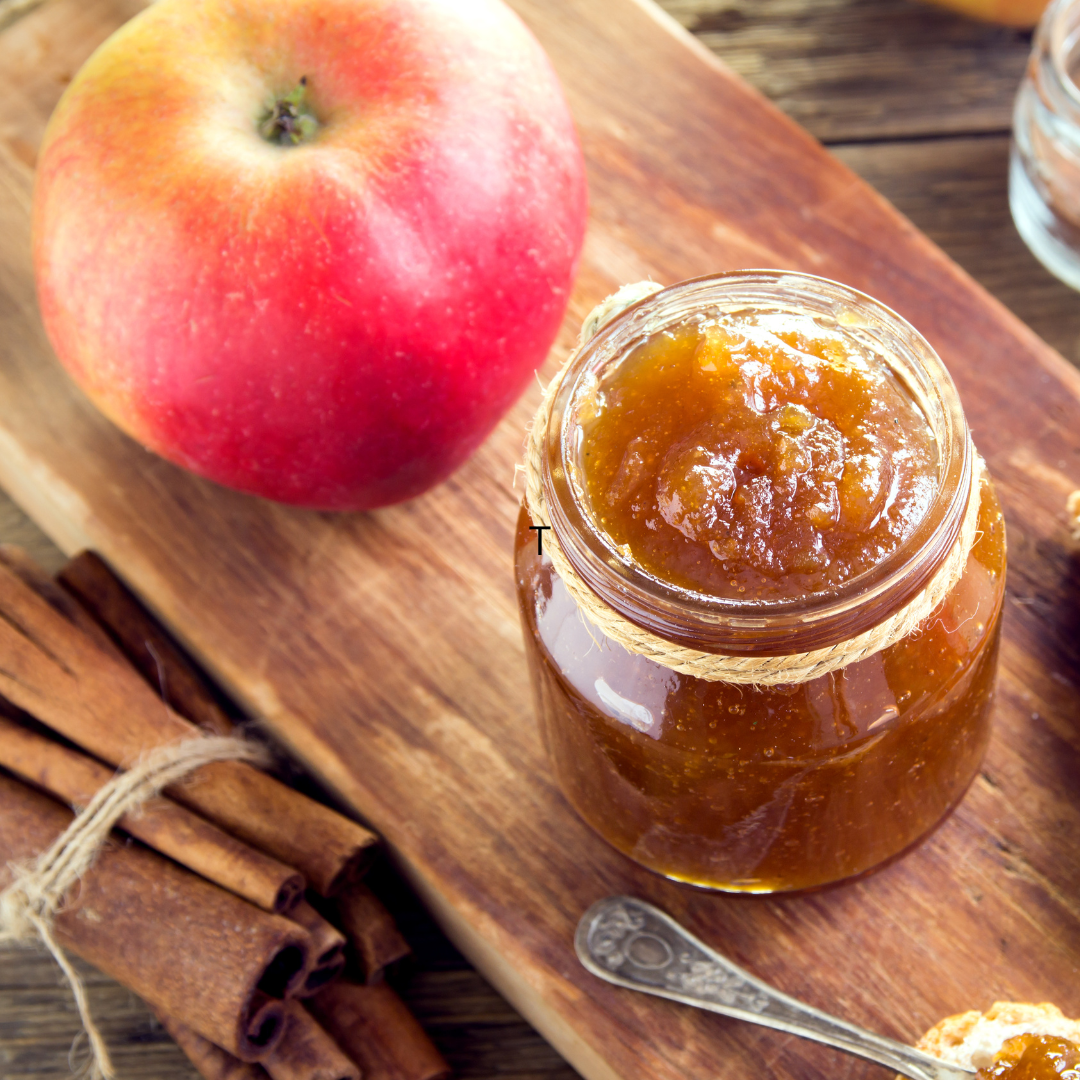 Apple Pie Jam with Vanilla Whiskey