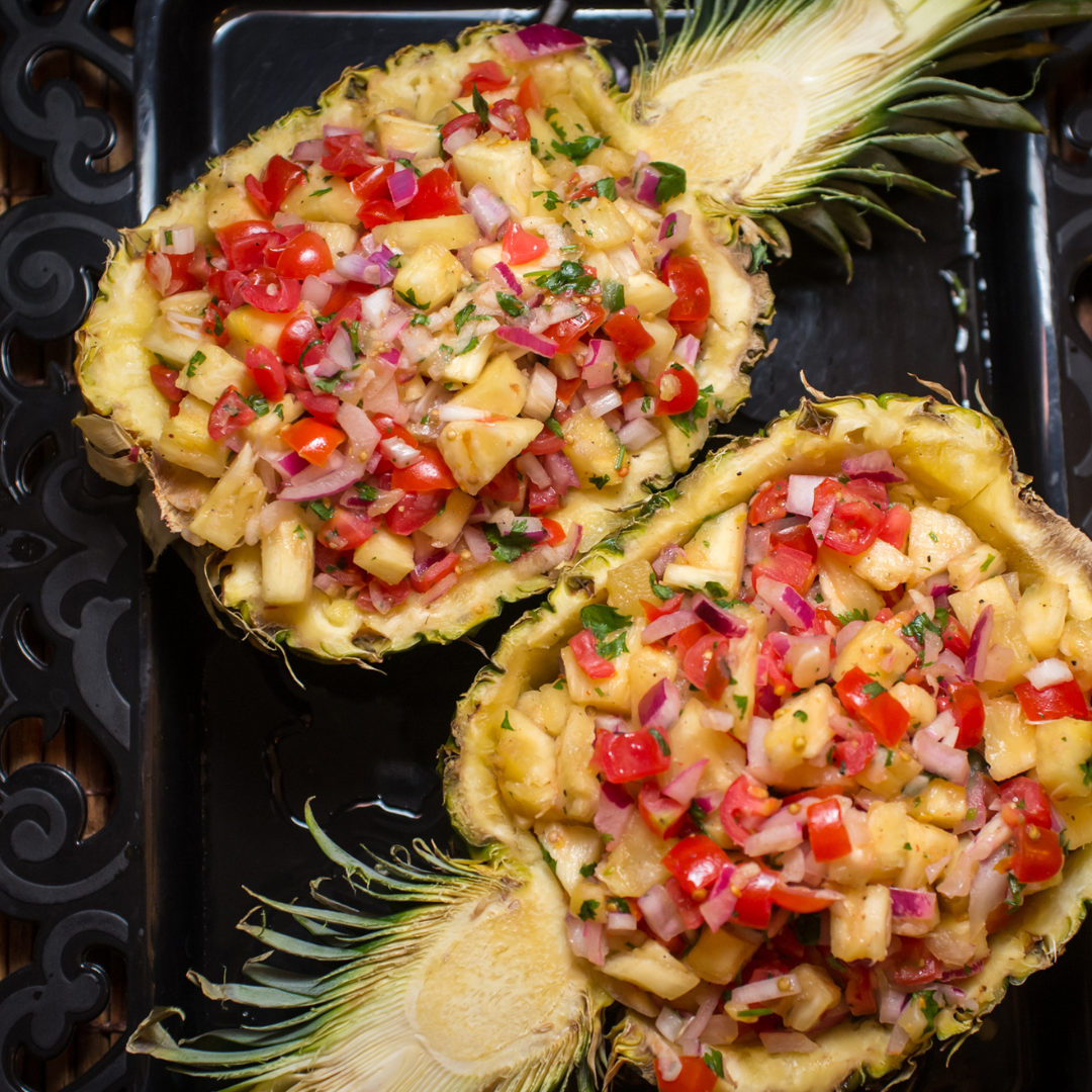 Chunky Tomato and Pineapple Salsa (Medium)