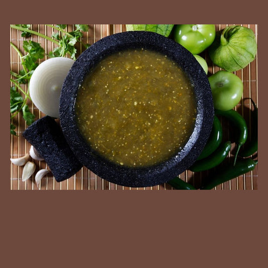 Roasted Tomatillo Enchilada Salsa Verde