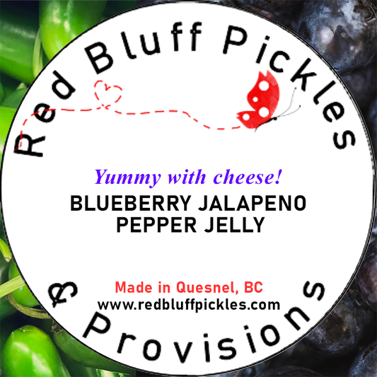 Blueberry Jalapeno Pepper Jelly