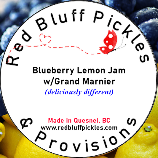 Blueberry Lemon Jam with Grand Marnier