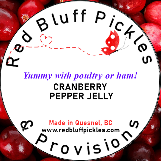 Cranberry Pepper Jelly (Mild)