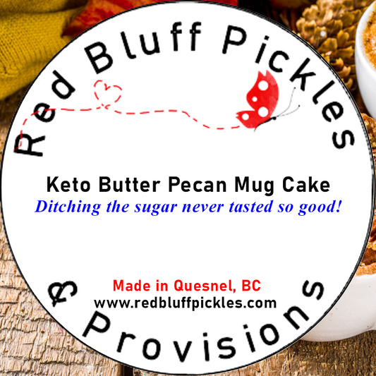 Keto Butter Pecan Mug Cake Mix - Single Serving