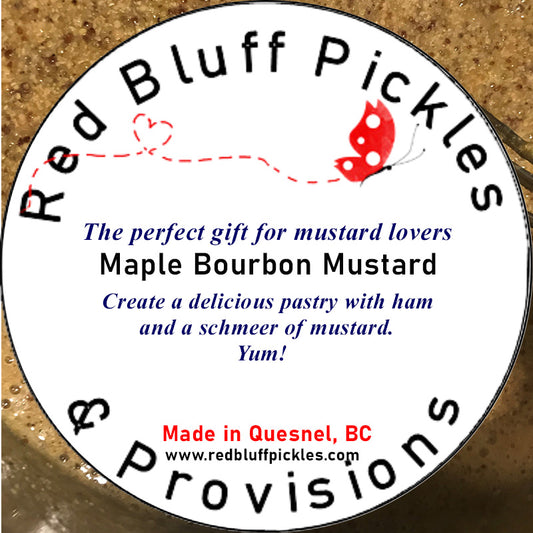 Maple Bourbon Mustard