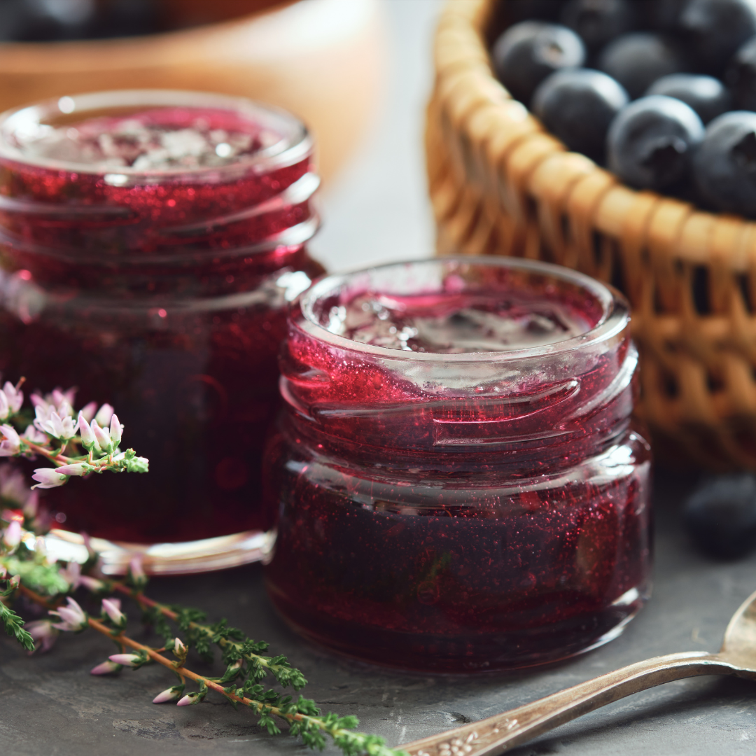 ** No Sugar ** Blueberry Jam