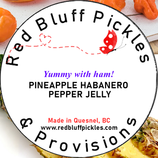 Pineapple Habanero Pepper Jelly (Hot)