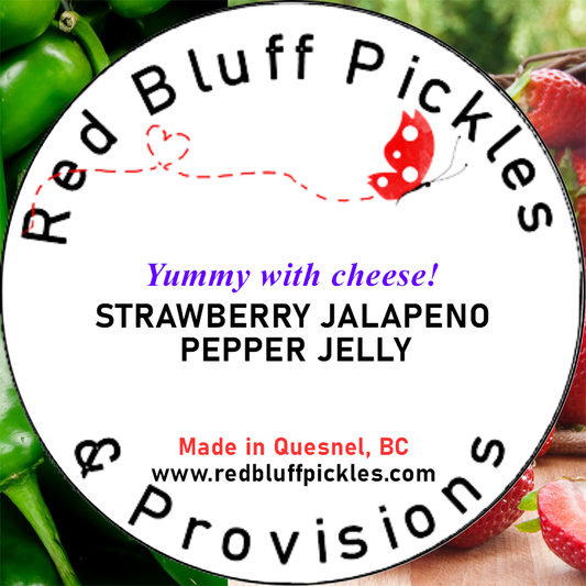 Strawberry Jalapeno Pepper Jelly
