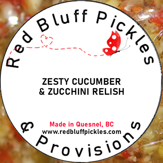 Zesty Cucumber & Zucchini Relish - 250ml