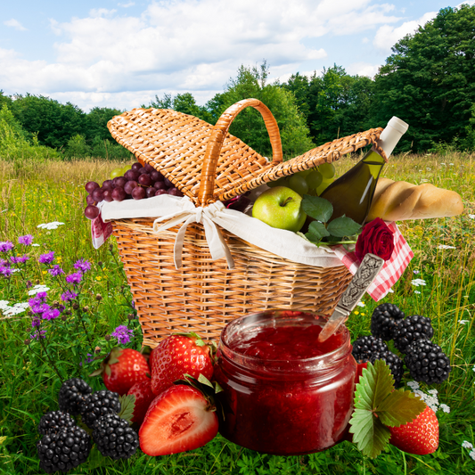 **No Sugar** Mixed Berry Jam
