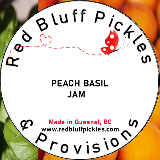 Peach Basil Jam