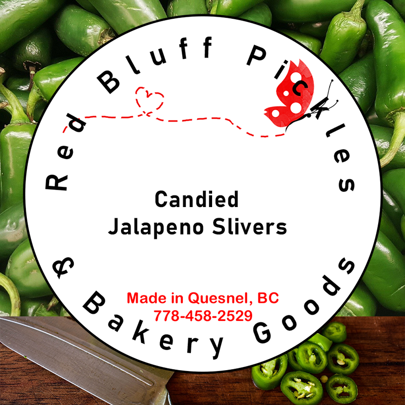 Candied Jalapeno Slivers