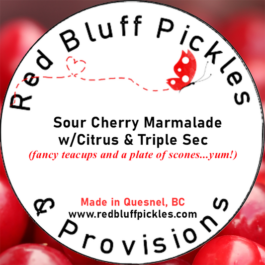 Sour Cherry Marmalade with Triple Sec
